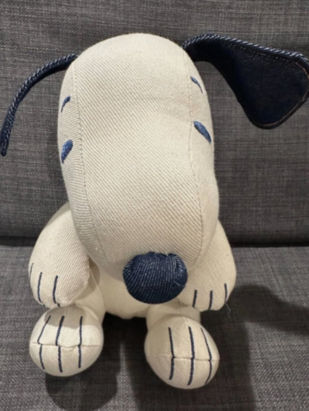 Snoopy Peanuts American Eagle Limited Edition Denim 8” Plush